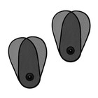 2pcs Car Side Windows Shades  Sunscreen Anti-glare Door Side Sunshade 