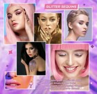Eyeseek 22 Pcs Fine   Holographic Chunky Glitter For Nail Face Hair Body Crafts