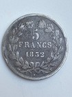 1832 France 5 Francs Silver World Coin