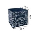 Home Storage Box Household Organizer Fabric Cube Bins Basket Container  6 Pac   