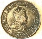 1904 Canada Large 1 Cent Coin Km  8