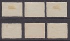 Paraguay 1922 Revolutionary Issue Sc Unlisted Kn 5-10 Full Set Mnh mint Fine