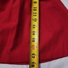 Vintage Red Jumper Dress Toddler Girl Size 3t Sleeveless Embroidered Ballerina 
