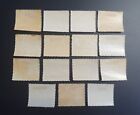 1938-48 Nauru Stamps  Full Set Of 15  White Paper  Sg26b- Sg39b  Mlh  Fine  