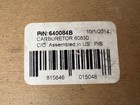 New Genuine Tecumseh 640084b Carburetor For Snow King Snow Blower Engines 