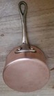 Vtg Metaux Ouvres-vesoul Art Et Cuisine Small Copper Saucepan D3 25xh1 75  Euc