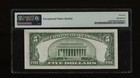 Dbr 1934-d  5 Silver Fr  1654wi Wide I Gem Ra Block Pmg 66 Epq Serial R97032140a