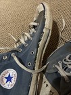 Vintage 90s Converse Chuck Taylor High Top Blue Made In Usa Mens 11 5 All Star