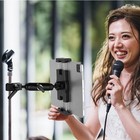 Ipad Holder For Microphone Stand mic Music Stand Tablet Mount Holder 360  adjustm