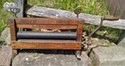 Antique Hand Crank Primitive Wringer Anchor Brand Easy Photo No  316 Lovell Mfg