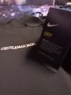 Nike Golf Dri-fit Polo L Blk Gentleman Jack Logo Mens Nwt  Jack Daniels Whiskey