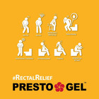 Presto Gel - Natural Hemorrhoid Rectal Suppositories - Rapid Hemorrhoid Treatmen