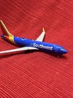 1 400 Gemini Jets Southwest Airlines Boeing 737 Max8 Blue Livery Rear Fin Gone