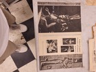 Vintage 1961 Elizabeth Taylor Cleopatra Magazine Clipping Ephemera Movie Photos