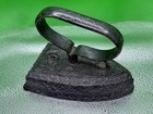 Antique Black Heavy Duty Cast Iron - 6  Iron  lot s Of Patina 