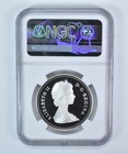 1984 Canada 1 Dollar Silver Toronto Sesquicentennial Proof 9 9 Ucam Ngc X Ngcx