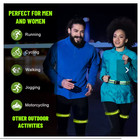 4 Pack Reflective Safety Bands Arm Leg Straps High Visibility Running Cycling