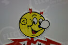 Reddy Kilowatt Grab The Boltz  Steel Enamel Die Cut Sign  Electrician Gift