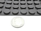 11mm Round X 3mm Tall  Small Rubber Feet  3m Adhesive Backing  32 Per Package