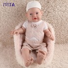Ivita 23   Big Reborn Boy Full Body Silicone Doll Adorable Smile Baby Infant