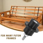 Futon Frame Double Roller Replacement Slider Glider Dowel Hardware Repair Part