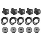 Chinese Shoe Patcher Parts Spool Shuttle Holder Sewing Machine Bobbin 5 Sets