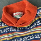 Vintage 1970s Health-tex Rodeo Gal Striped Turtleneck Size 6 Single Stitch