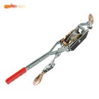 2 Ton Come Along Winch Heavy Duty 2 Hooks Steel Cable Dual Gear Power Puller