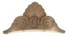 Antique 1870 s 80 s Walnut Eastlake Style Carved Wood Pediment   Furniture Crown