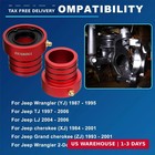 Mg21103 Dana 30 44 Front Axle Tube Seal Pair   Inner Axle Side Seal Installation