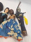 Lot Of 6 Vtg Small Dolls Variety 5 In-9 In Sleepy Eyes amish Plastic Alaskan L4