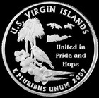 2009 P d s s Virgin Islands Set   Silver   Clad Proof   Satin Pd From Mint Set 