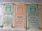 Vintage Lot Of 7 Detroit Area Company Stock 1920 s Certificates