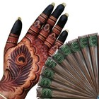 Natural Bridal Henna Mehendi Cone For Hand Designing   Temporary Tattoo   Fs