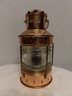 Sealine Anchor Copper Maritime Boat Oil Lantern Very Nice    Excellent