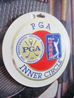 Vtg - Pga Tour Golf Bag Tag - Pga Inner Circle -charter  Member