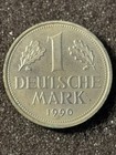 1990 F 1 Deutsche Mark Germany Coin One Deutsche Mark Bundesrepublik Deutschland