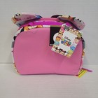 Lunch Bag - Disney Tsum Tsum Minnie Mouse Head Shape Allover Insulated Tote New