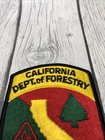 California Department Of Forestry Cdf Fire Original Vintage Patch