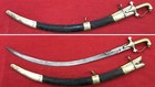 Very Fine And Attractive Indo-persian Shamshir In Scabbard Circa 1790