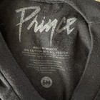 Prince  purple Rain  Graphic Tee Black T-shirt Unisex Size Small