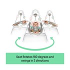 Ingenuity Inlighten 5-speed Baby Swing - Swivel Infant Seat  5 Point Safety H   