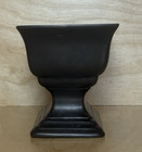 Vintage Royal Haeger Rg78 Centerpiece Planter Black 8  By 4 5 