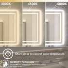 Led Mirror For Bathroom 60x30 Lighted Bathroom Vanity Mirrors With Lights  Br   