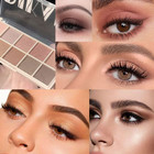 10 Colors Matte Nude Eye Shadow Palette Makeup  High Pigmented Eyeshadow Pale   
