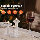 200pcs Unscented Tea Lights Candles 6 5 Hours Long Burning  White Palm Wax