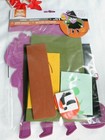 Lot Of 2 Pk Darice Foamie Halloween Character Witch Sticker Craft Kit  For Kids