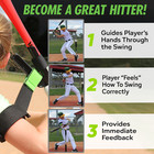 Swingrail Baseball   Softball Swing Trainer - Batting Hitting Aid By Swingrail