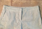 Fleur Bleue Ladies Size 6 Light Blue Gorgeous Eyelet Dressy Shorts