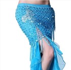 New Style Belly Dance Costumes Sequins Belly Dance Hip Scarf For Women Belly 